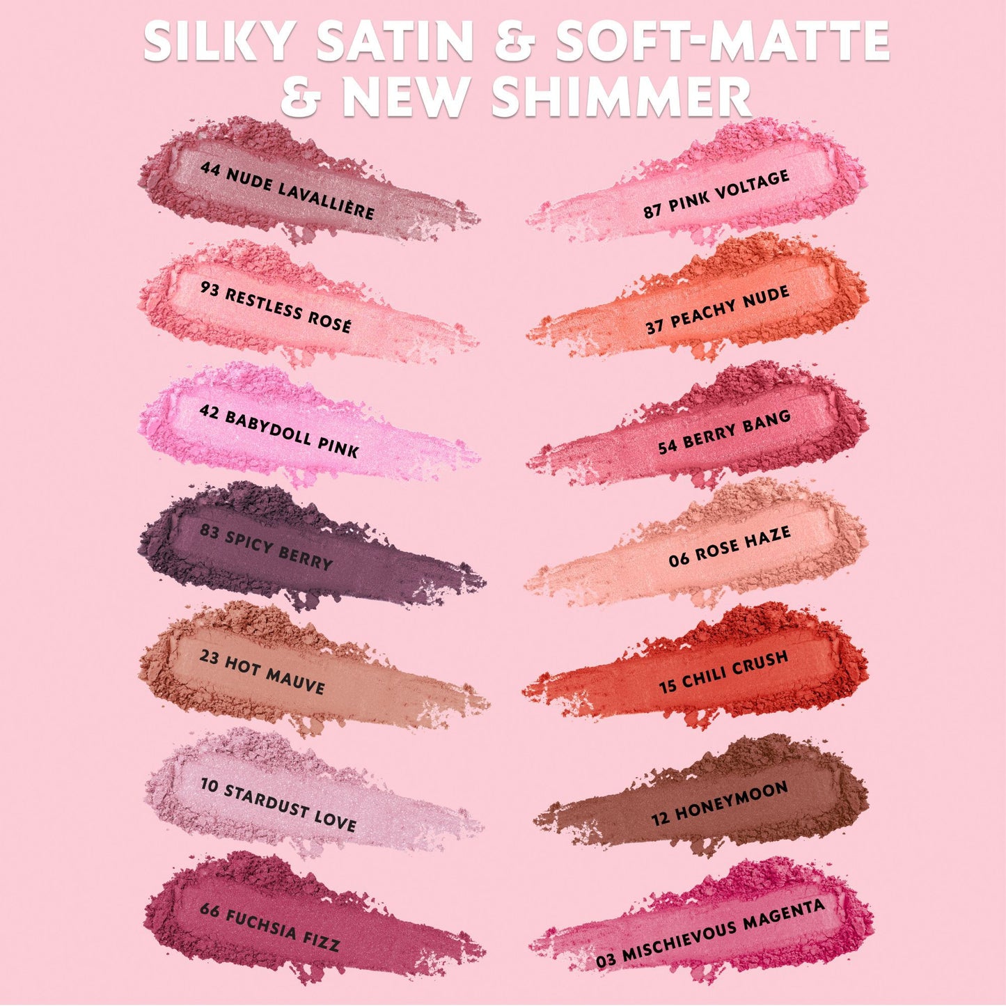Yves Saint Laurent Make Me Blush 24H Buildable Powder Blush Color 10 Stardust love baby pink