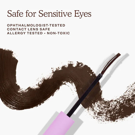 Tower 28 Beauty
MakeWaves Lengthening + Volumizing Mascara color café