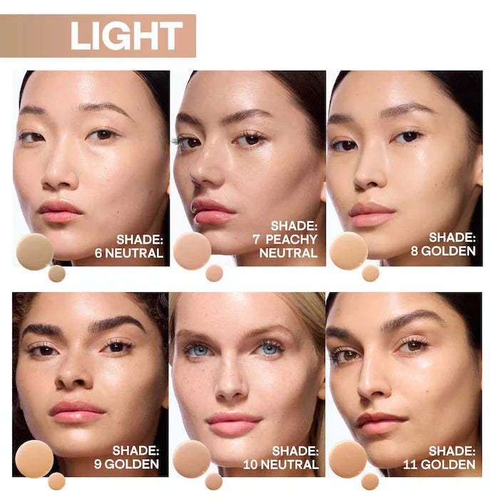 PATRICK TA Major Skin Hydra-Luxe Luminous Skin Perfecting Foundation For Natural Glow tono 10 light neutral