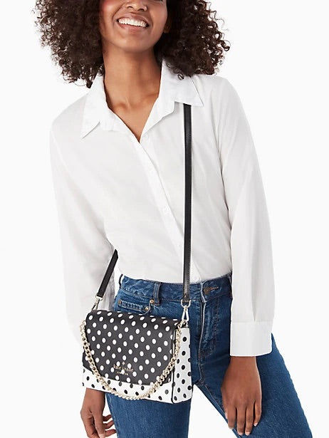 Kate Spade New York — Deco Dot Chain Strap Shoulder Bag