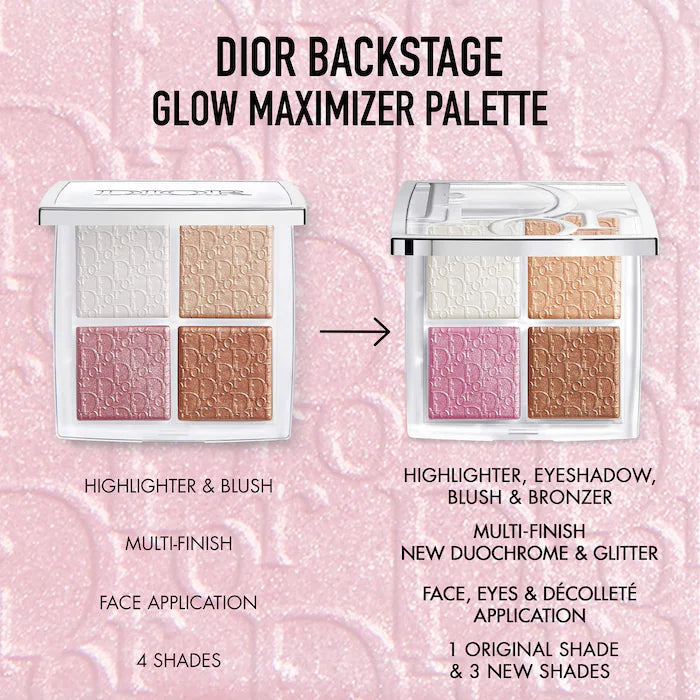 Dior backstage glow face palette 001