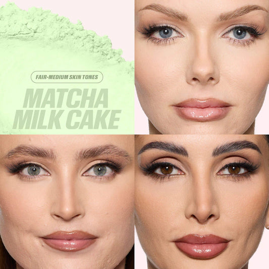 Huda Beauty Easy Bake Blurring Loose & Setting Powder tono Matcha Milk Cake