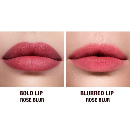 Charlotte Tilbury Airbrush Flawless Matte Lip Blur Liquid Lipstick tono rose blur