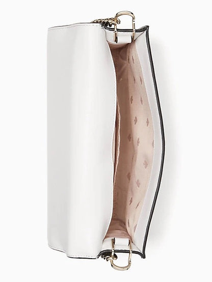 Kate Spade Carson Convertible Crossbody en Warm Beige Multi.