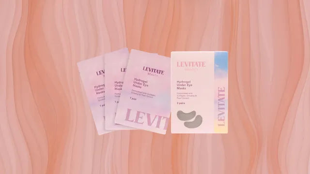 Levitate Hydrogel under eye mask set de 3 pares