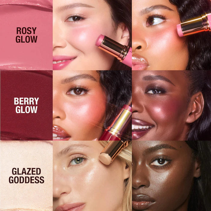 Charlotte Tilbury 
Mini Unreal Blush + Glow Trio
