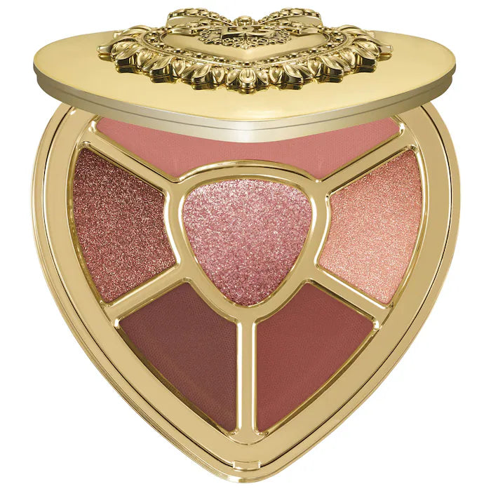 Dolce&Gabbana Ever Icon Eye Palette Longwear Multi-Finish color 02 Rose Goddess - Sophisticated Pinks
