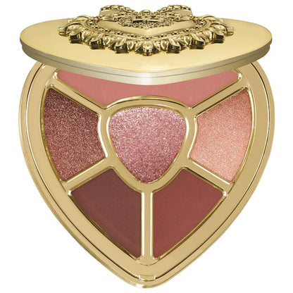Dolce&Gabbana Ever Icon Eye Palette Longwear Multi-Finish color 02 Rose Goddess - Sophisticated Pinks