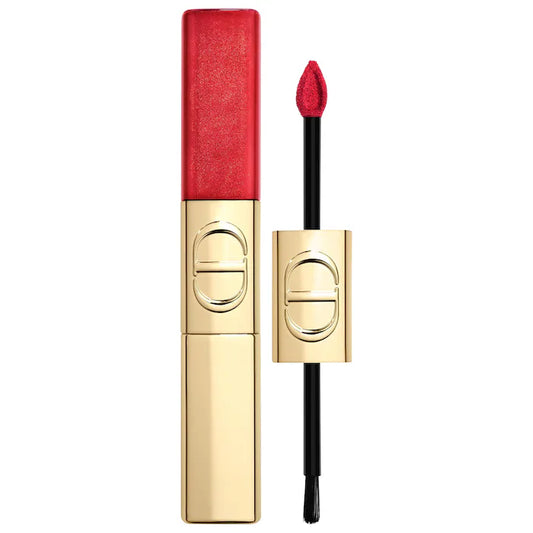 DIOR  Rouge Dior Sequin Liquid Lip Duo tono 999 Spectacular - the iconic Dior red