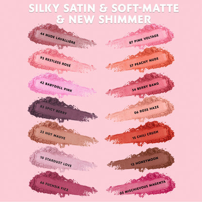 Yves Saint Laurent  Make Me Blush 24H Buildable Powder Blush Color 10 Stardust love baby pink