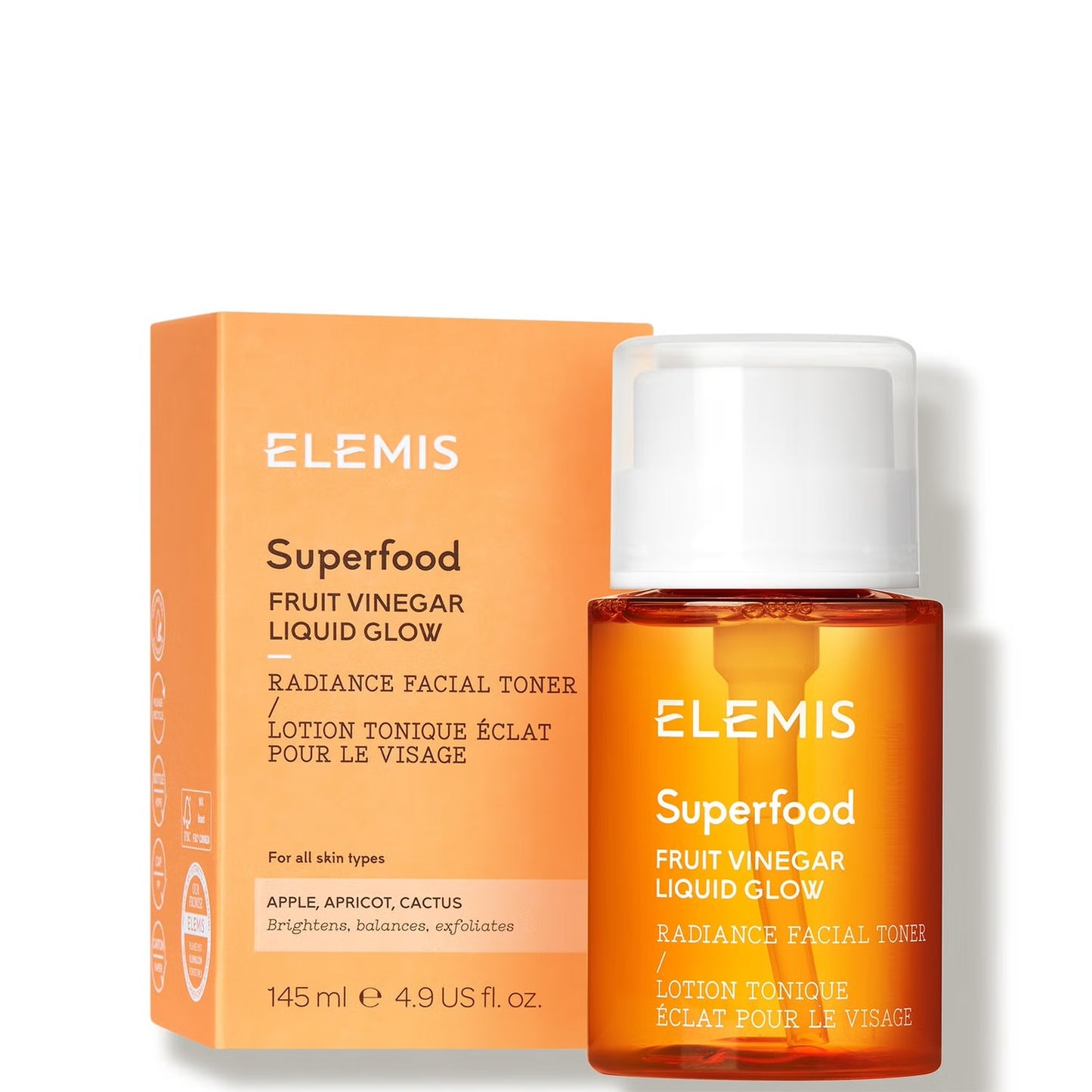 Elemis Tónico Superfood Fruit Vinegar Liquid Glow 145ml