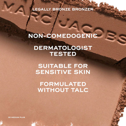 Marc Jacobs Beauty  Legally Bronze Talc-Free Blurring Powder Bronzer tono 20 light medium