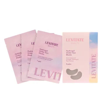 Levitate Hydrogel under eye mask set de 3 pares