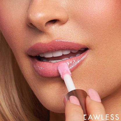 LAWLESS Forget The Filler Lip Plumper Line Smoothing Gloss Color: Daisy Girl