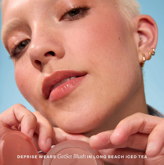 Tower 28 GetSet® Blur + Set Matte Powder Blush Color: Long Beach Iced Tea
