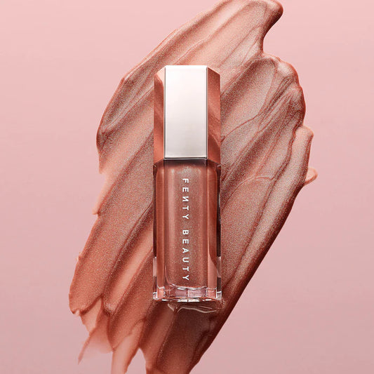 Fenty Beauty Gloss Bomb Universal Lip Luminizer tono Fenty Glow - shimmering rose nude