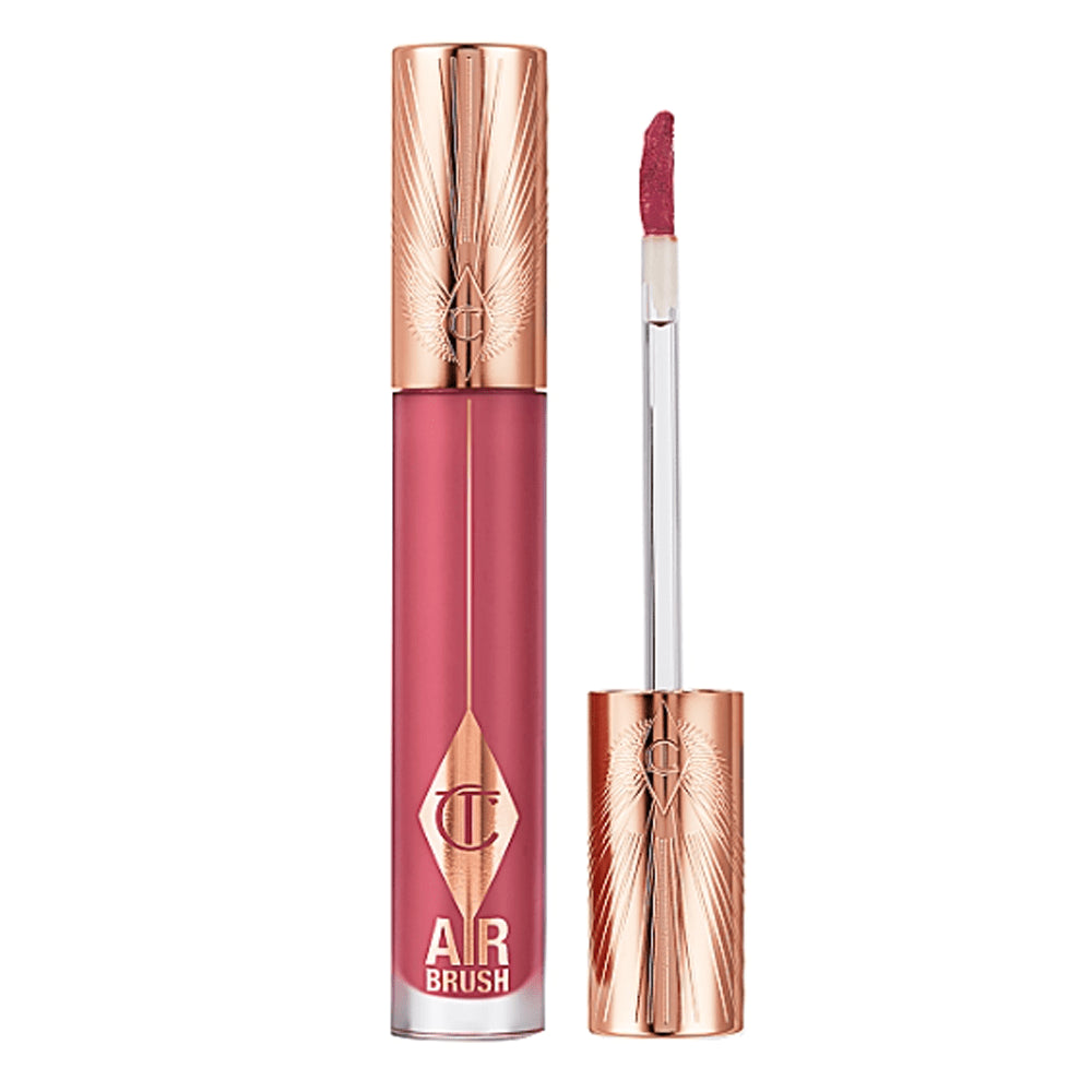 Charlotte Tilbury Airbrush Flawless Matte Lip Blur Liquid Lipstick tono rose blur