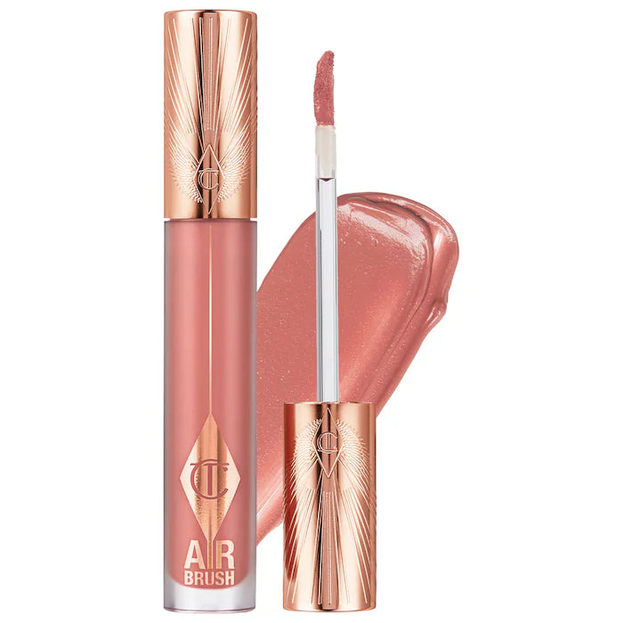 Charlotte Tilbury Airbrush Flawless Matte Lip Blur Liquid Lipstick tono Pillow Talk Blur