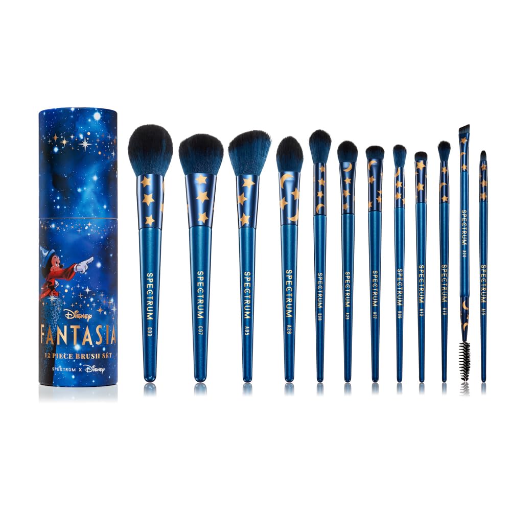 Spectrum Disney Fantasy set brochas + cosmetiquera