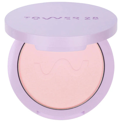 Tower 28 Beauty GetSet Blur + Set Talc-Free Pressed Setting Powder Color: Palisades Pink