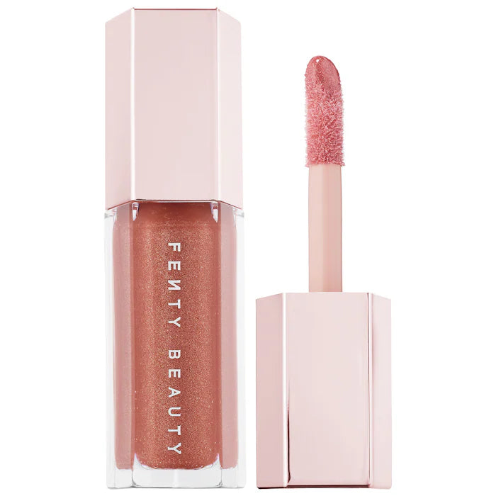 Fenty Beauty Gloss Bomb Universal Lip Luminizer tono Fenty Glow - shimmering rose nude