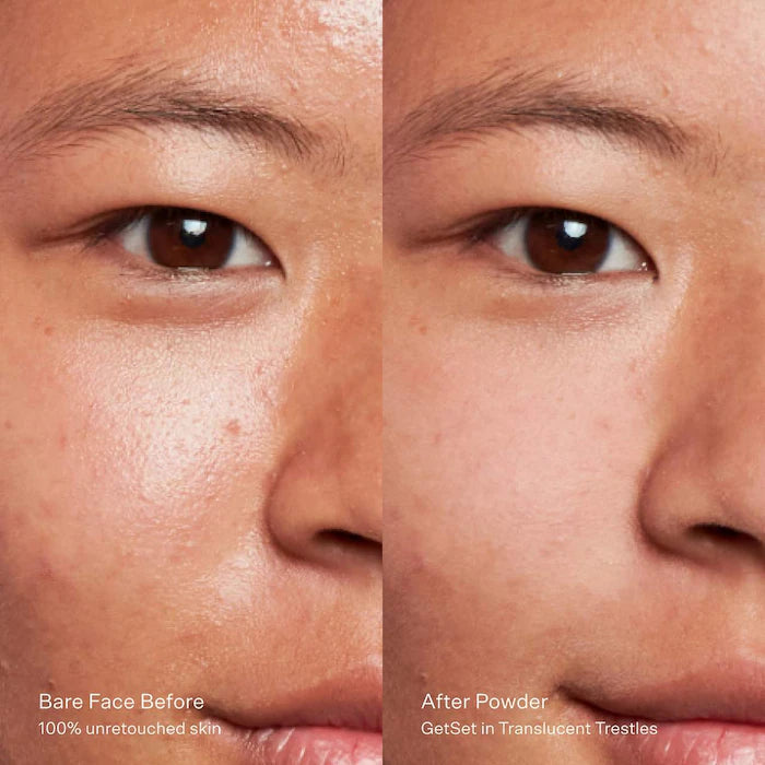 Tower 28 Beauty GetSet Blur + Set Talc-Free Pressed Setting Powder Color: translúcido