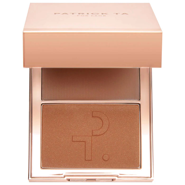 PATRICK TA 
Major Sculpt Crème Contour & Powder Bronzer Duo She's Bronzed - medium with warm undertone