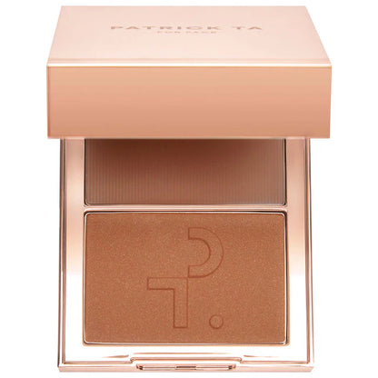 PATRICK TA 
Major Sculpt Crème Contour & Powder Bronzer Duo She's Bronzed - medium with warm undertone
