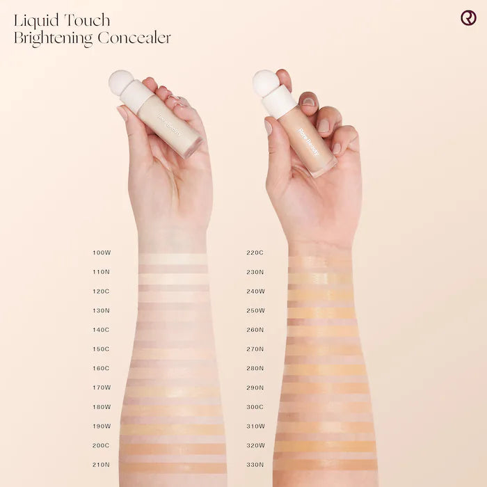 Rare Beauty Liquid Touch Brightening Concealer tono 140C - light with cool neutral undertones