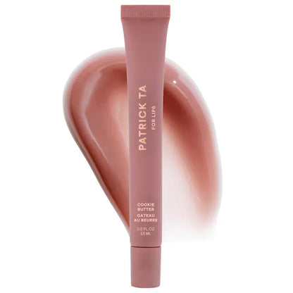 Patrick Ta Major Moisture Smoothing and Hydrating Tinted Lip Balm with Vitamin E tono Cookie Butter