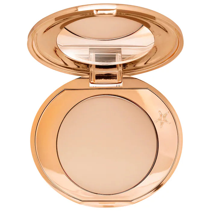 Charlotte Tilbury Mini Airbrush Flawless Finish Setting Powder tono medium