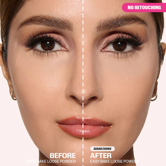 Huda Beauty Easy Bake Blurring Loose Baking & Setting Powder tono Sugar Cookie