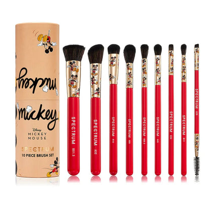 Spectrum Collections Mickey Mouse Make Up Brushes set 10 piezas