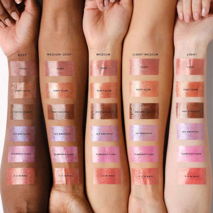 Fenty Beauty Gloss Bomb Stix High-Shine Gloss Stick tono Fu$$Y - shimmering dusty pink