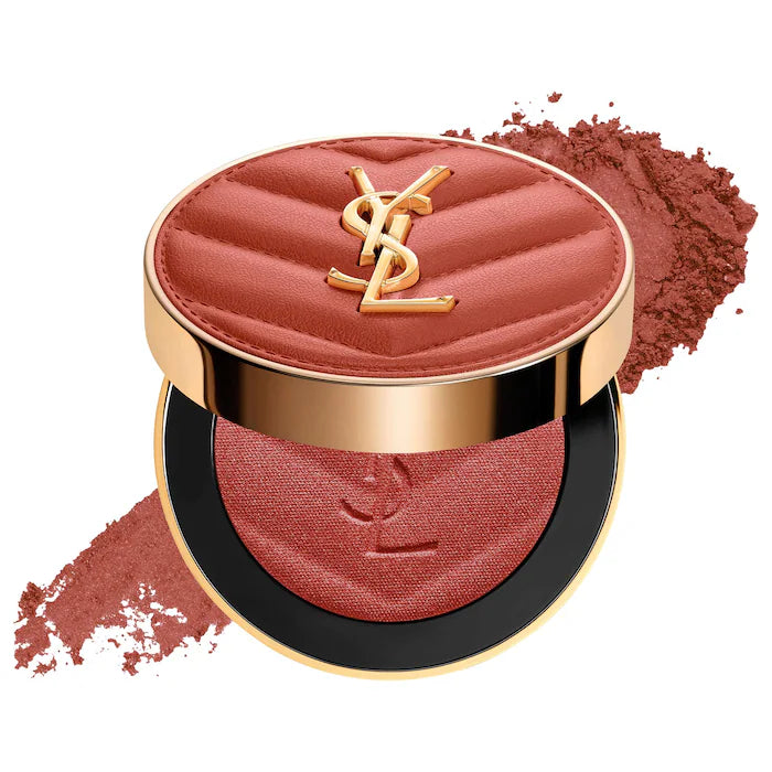 Yves Saint Laurent  Make Me Blush 24H Buildable Powder Blush 12 Honeymoon - caramel shimmer