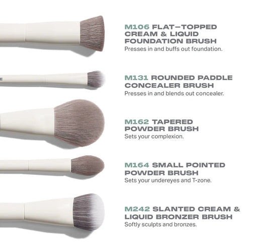 Morphe portrait mode 5-piece face Brush Set