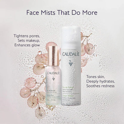 Caudalie Mini Hydrate & Glow Duo for Soothing & Toning