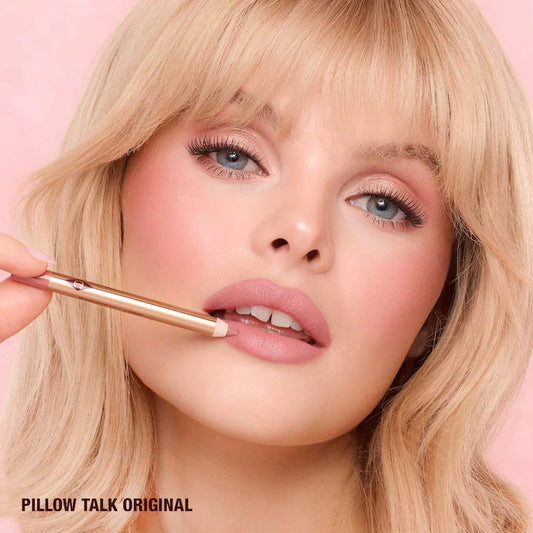 Charlotte Tilbury 
Mini Iconic Lip Cheat Lip Liner Trio tono pillow talk 