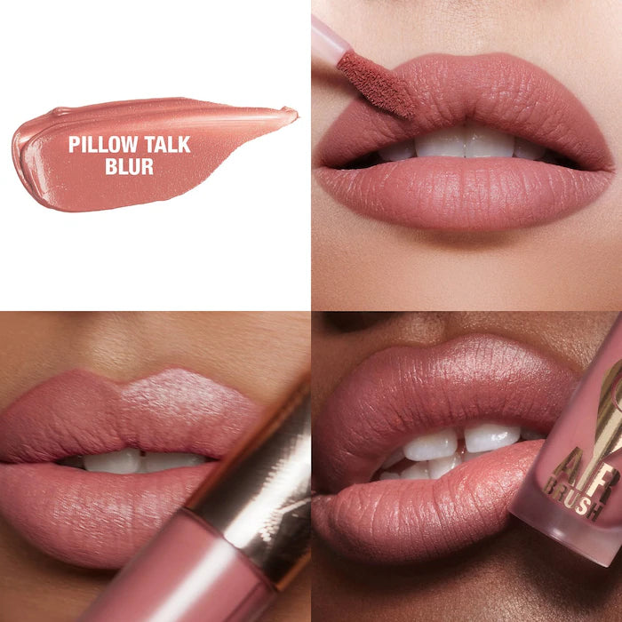 Charlotte Tilbury Airbrush Flawless Matte Lip Blur Liquid Lipstick tono Pillow Talk Blur