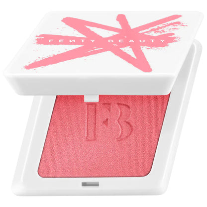 Fenty Beauty Cheeks Suede Waterproof Powder Blush Color: Petal Poppin' - baby pink