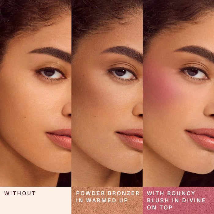 Rare Beauty Warm Wishes Soft Matte Powder Bronzer Tono Warmed Up - light brown