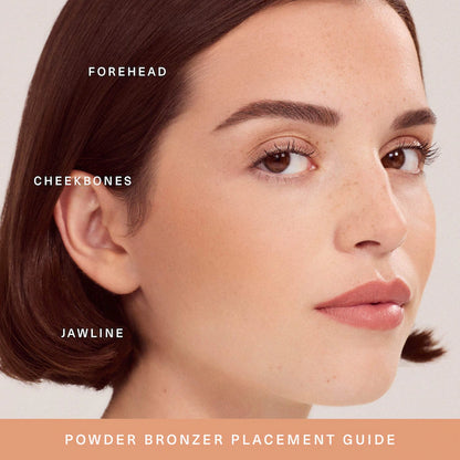 Rare Beauty Warm Wishes Soft Matte Powder Bronzer Tono Warmed Up - light brown