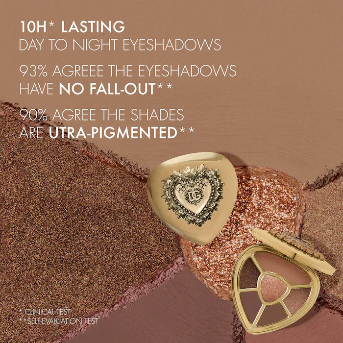 Dolce&Gabbana 
Ever Icon Eye Palette Longwear Multi-Finish Eyeshadow Palette tono 03 Chrome Star - Sleek Grays