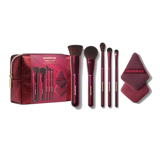 Morphe Rebellious 6-piece brush & tool set