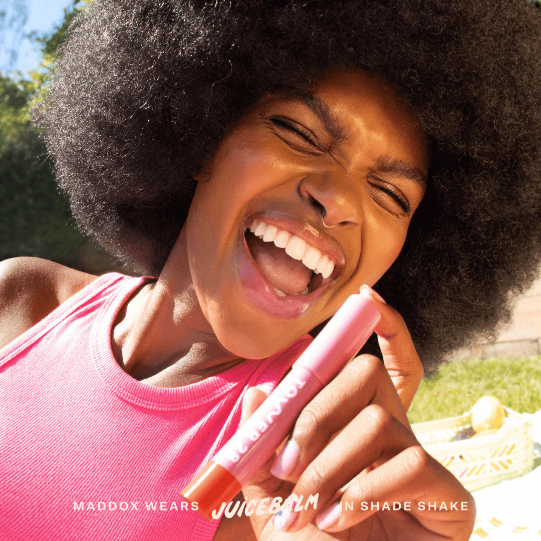 Tower 28 JuiceBalm Lip Balm tono shake – Bálsamo Labial Hidratante y Revitalizante