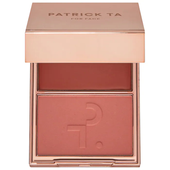 Patrick Ta Major Headlines Double-Take Crème & Powder Blush tono she’s blushing