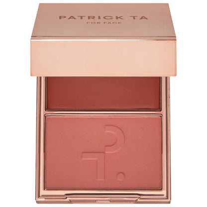 Patrick Ta Major Headlines Double-Take Crème & Powder Blush tono she’s blushing