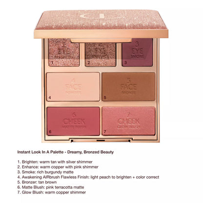 Charlotte Tilbury Hollywood Instant Look In a Palette tono Dreamy, Bronzed Beauty