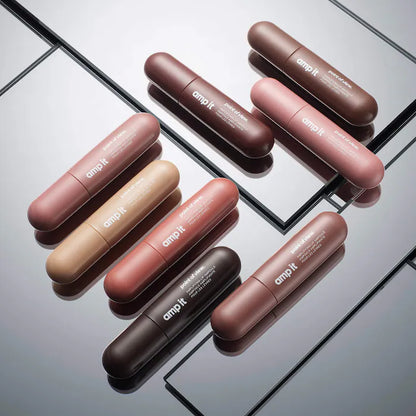 point of view. amp it amplifying high-shine smoothing lip balm ampoule tono cannoli