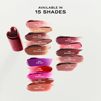 Marc Jacobs Beauty 
Heart On Long-Lasting Soft Shine Lipstick 109 Shades